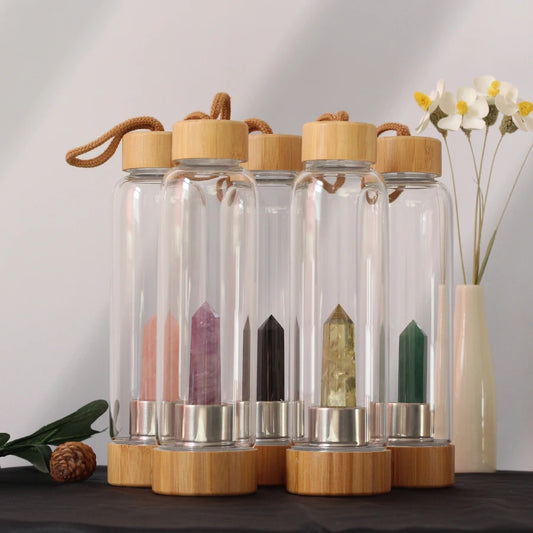 Recharge Chakra Water Bottle - Citrine