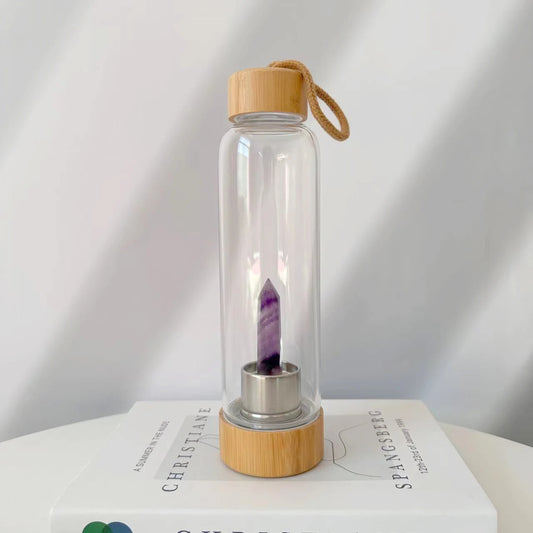 Recharge Chakra Water Bottle - Amethyst
