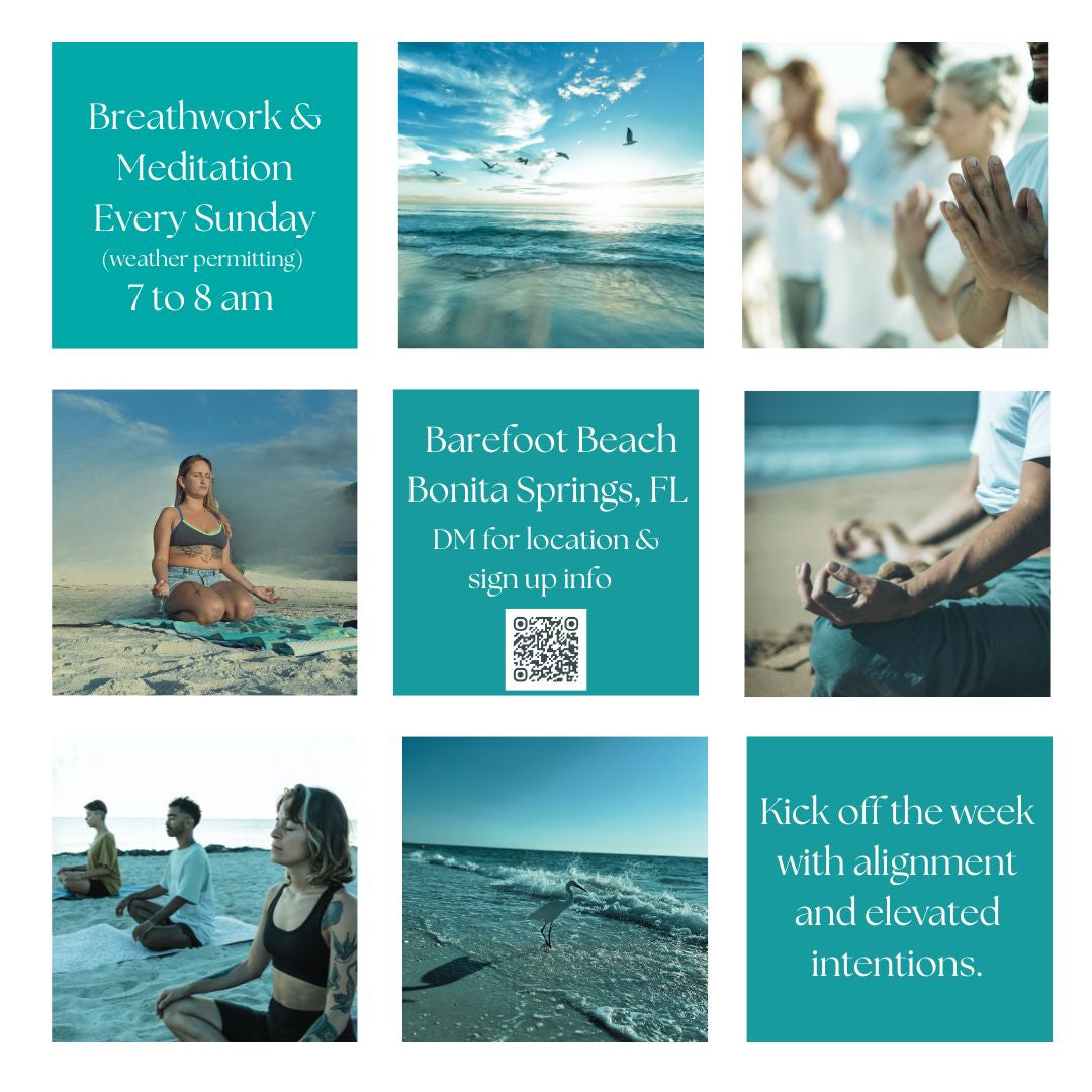 Beach Breathwork & Meditation – Sunrise Session at Barefoot Beach (Bonita Springs, FL)