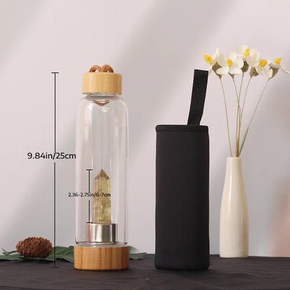 Recharge Chakra Water Bottle - Citrine