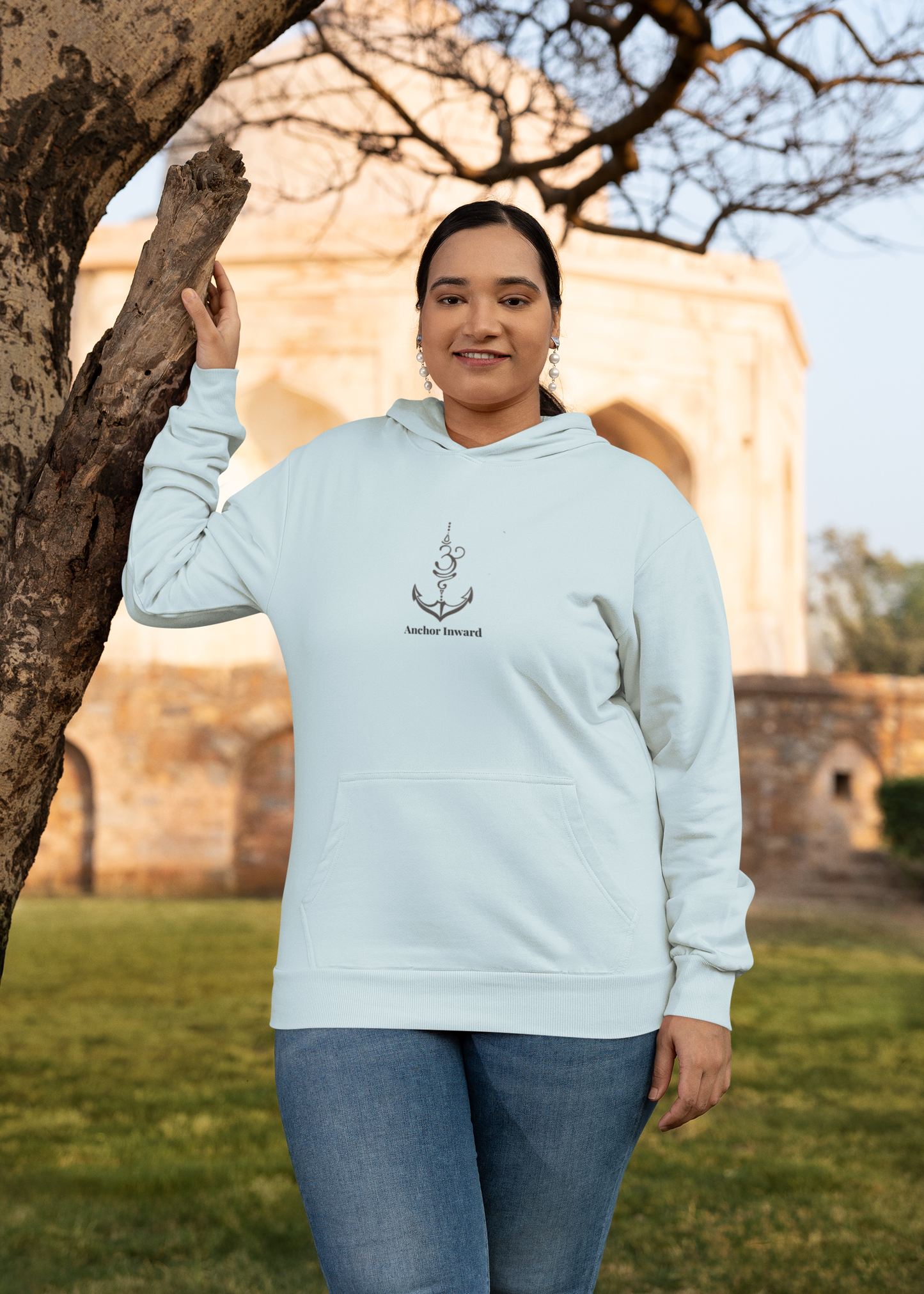 “Anchor Inward” Unisex Hoodie – Grounded Wear by The Emotional Anchor