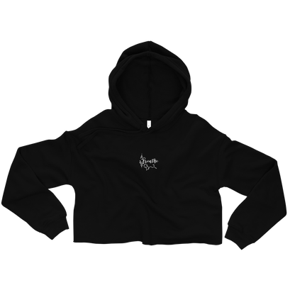 Breathe & Believe Crop Hoodie – Your breath is your power