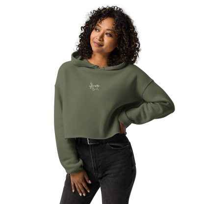 Breathe & Believe Crop Hoodie – Your breath is your power