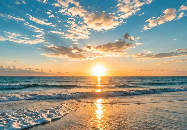 Sunrise over the Gulf at Barefoot Beach